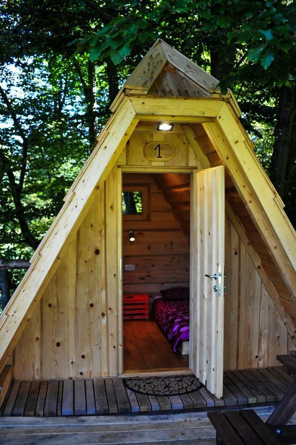 Glamping Village - Speleo Camp Logatec Exterior foto